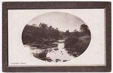 Nature's Paths Stream View by Rotograph Co, Agincourt ONT S/R 1911 RPPC Postcard