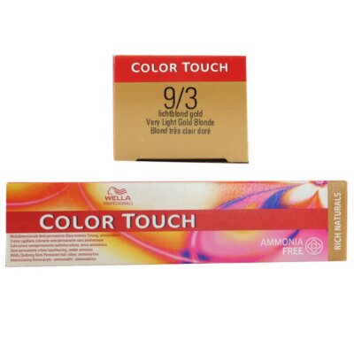 Wella Color Touch Rich Naturals 60 ml 9/3 lichtblond gold