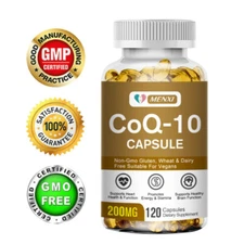 CoQ10 Capsules - Ubiquinol Active Form Heart Health Support Energy Metabolism