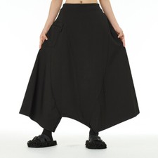 Hot Women Fashion Hip Hop Crotch Pants Loose Wide Leg Trousers Street Party