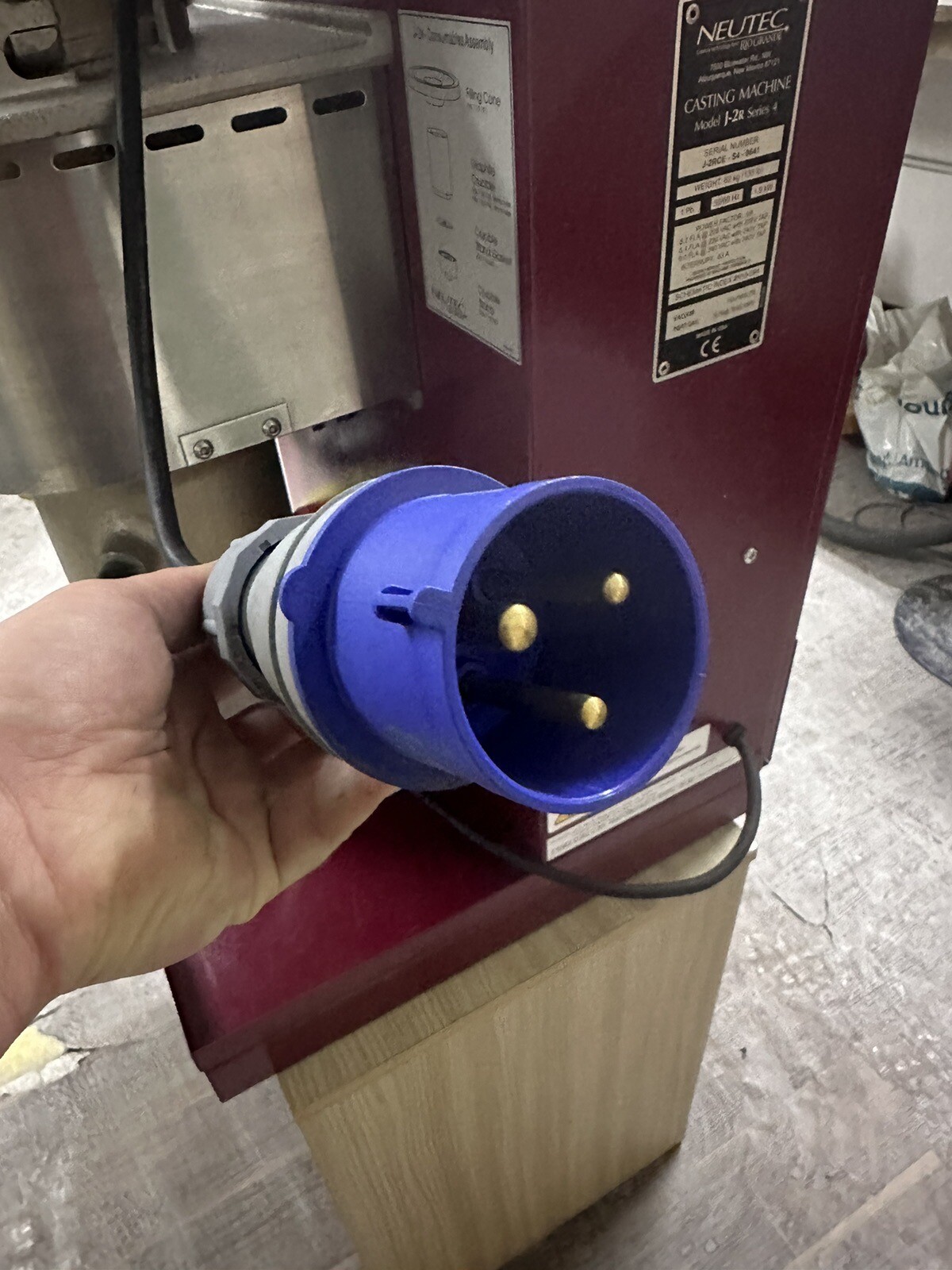 Jewellery J2R Vacuum Casting Machine Neutec Series 4 & Platinum JB Vacuum Pump eBay