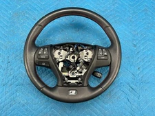 Lexus LS460 LS600HL Steering Wheel w/ Switches Black/Red:LP33 Leather 13-17 OEM