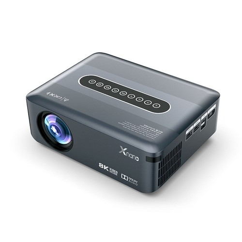 X1 1080P HD 4K 1920x1080P LCD Smart Android 9.0 2T2R Wifi Home Theater Projector - Photo 3/12