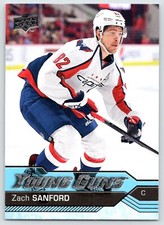 ZACH SANFORD RC YOUNG GUNS 2016-17 UPPER DECK 16-17 NO 215         34974