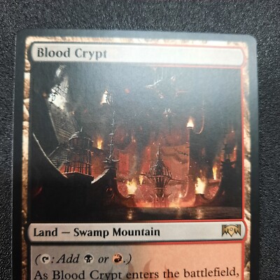 Magic the Gathering, Blood Crypt, Ravnica Allegiance, Shock Land