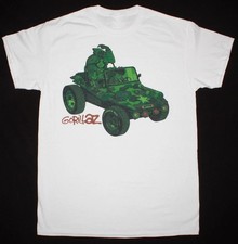 VTG GORILLAZ BAND GORILLAZ 2001 Cotton White S-5XL T Shirt For Fans NT104