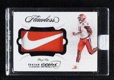 2020 Panini Flawless Collegiate Rookie Brand Logo 1/1 Isaiah Simmons Patch 1u6