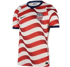 NWT Nike Men's USMNT Soccer Home Jersey White/Red/Navy IB5339-133 Size Medium
