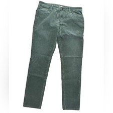 Loft Relaxed Skinny Blue Gray Corduroy Jeans in a Womens size 8/29