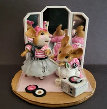 WEE FOREST FOLK - "A STITCH IN TIME" 1950s - #LTD-10 (KRAFT BOX) - RARE!!!!!!!