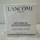 Lancome Renergie Lift Multi Action Night Lifting Cream 2.5 oz 75ML NIB