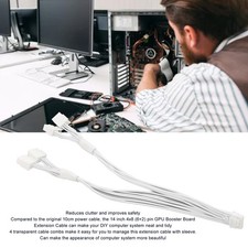 12+4 Male To PCIe 5.0 4x8Pin PCIe 5.0 Extension Cable 16Pin