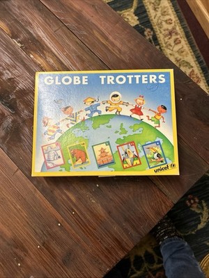 Vintage Unicef Globe Trotters Game - Complete - EUC
