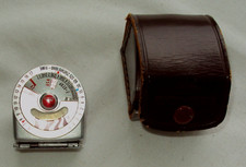 WALZ MICRO-METER w/ORIGINAL LEATHER CASE. MADE IN JAPAN