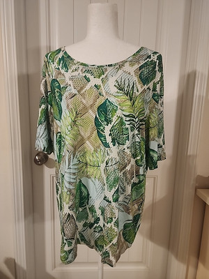 Basler Women's Everglades Main T-Shirt Size 46 (XL) NWT MSRP $175.00 