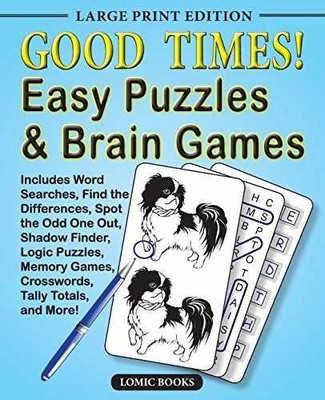 Good Times! Easy Puzzles & Brain - Paperback, by Editor of Good - Very Good h