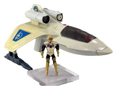 Powerjet Xt-7 Captain Power & Soldats Du Futur + Figurine 1986 Mattel - Photo 1/4