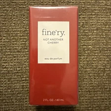 NOT ANOTHER CHERRY 🍒 Fine'ry EDP Spray Finery Perfume 2oz NEW SEALED eau parfum