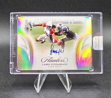 2025 Flawless LARRY FITZGERALD Flawless Flyers On Card Auto /25 Cardinals 🔥🔥