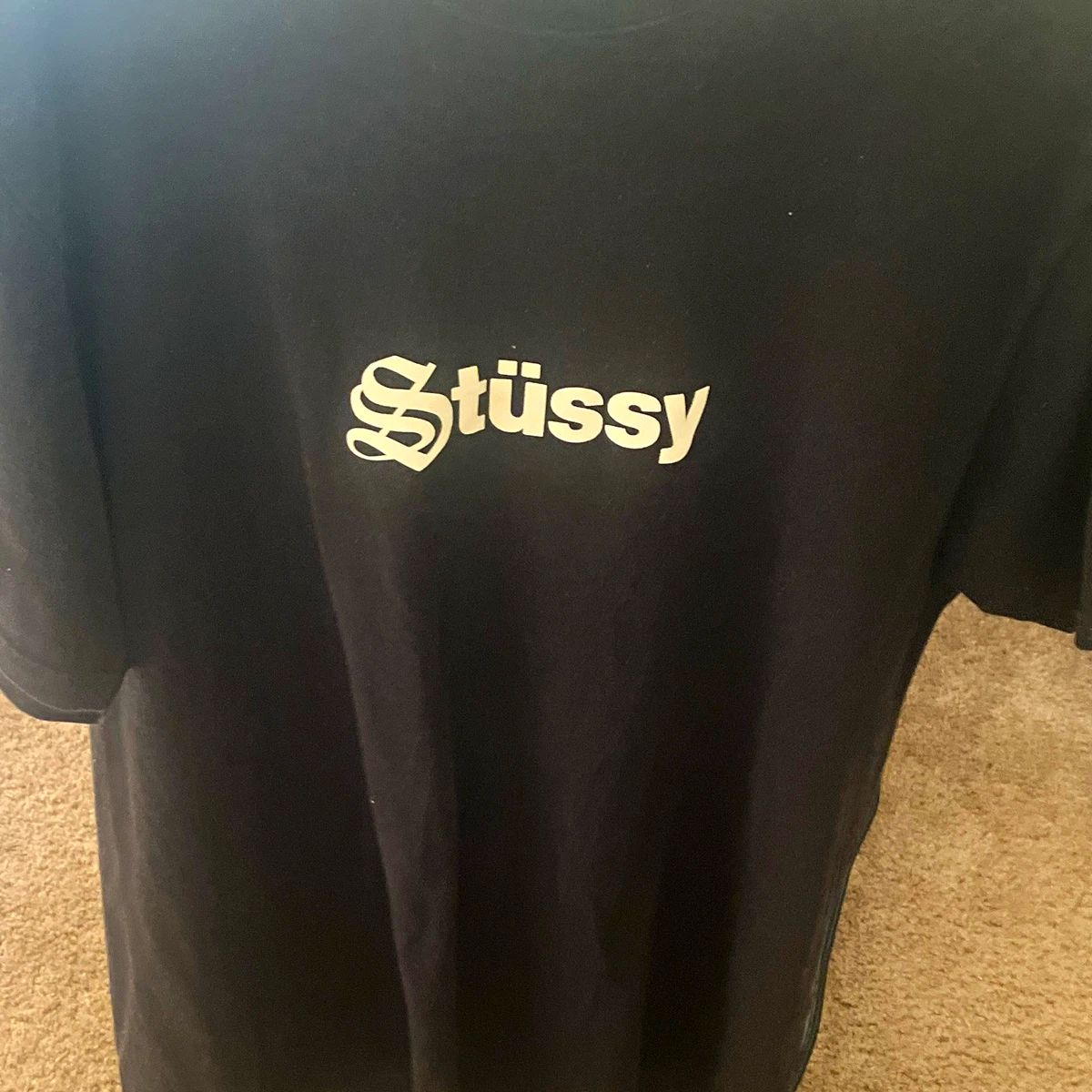 Stussy Black T-Shirts for Men for sale | eBay