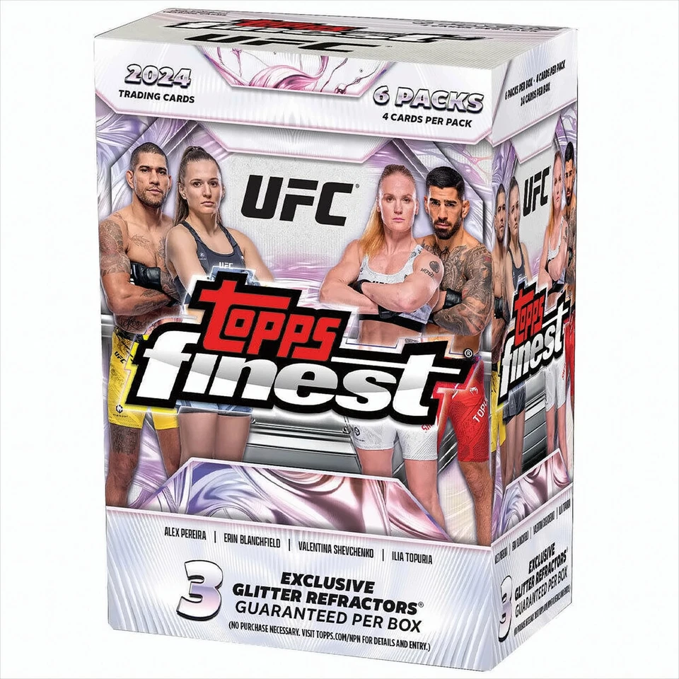 THE TOPPS COMPANY, INC. GW4286 2024 Topps Finest UFC Blaster Box Neu & OVP