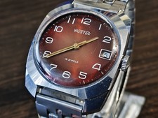 VOSTOK Watch Vintage Soviet Mechanical 17Jewels 1970s WOSTOK Serviced