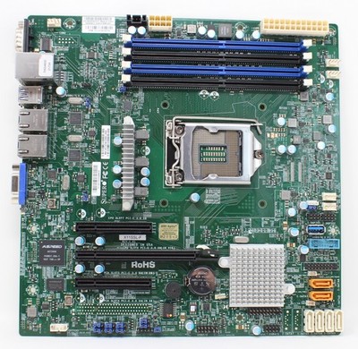 Supermicro  X11SSL-F Intel C232 microATX Mainboard Sockel LGA 1151 (#19698)