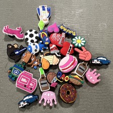 Unbranded Crocs clog Shoe Charms Bundle Lot Of Random Themes