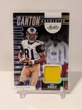2023 Panini Canton Absolutes Holo Silver Jersey Torry Holt /49