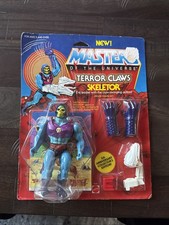 1985 Masters of the Universe skeletor terror claws vintage sealed New Motu Heman