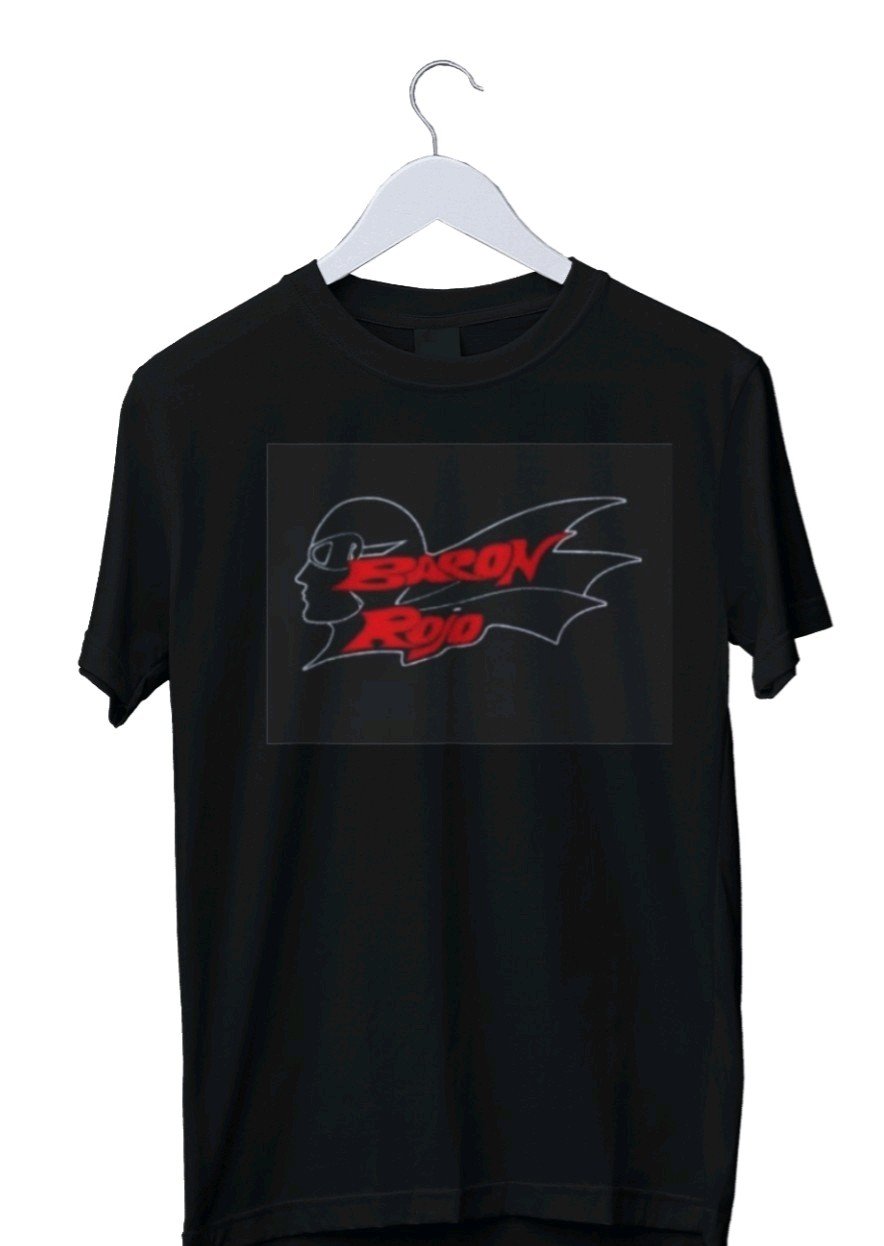 Camiseta Baron Rojo Música Española Estampado Gráfico Hombre S M L XL 2 3 4 XL