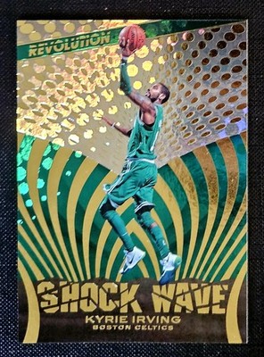 Kyrie Irving 2018-19 Panini Revolution Shock Wave #4 Boston Celtics NBA