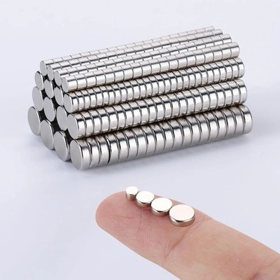 100-400 Pcs Small Magnets, 3x2x4x5x6 mm Mini Tiny Round Magnets, Micro Magnets