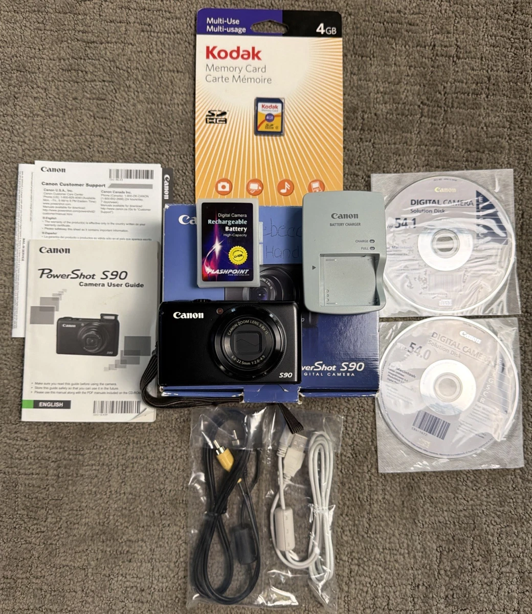 Canon PowerShot S90 Digital Cameras for Sale - Shop New & Used