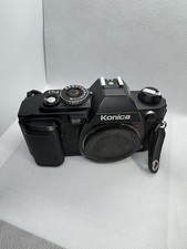 Konica FS-1 Vintage SLR Camera Black Classic 35mm Film Photography Retro Camera