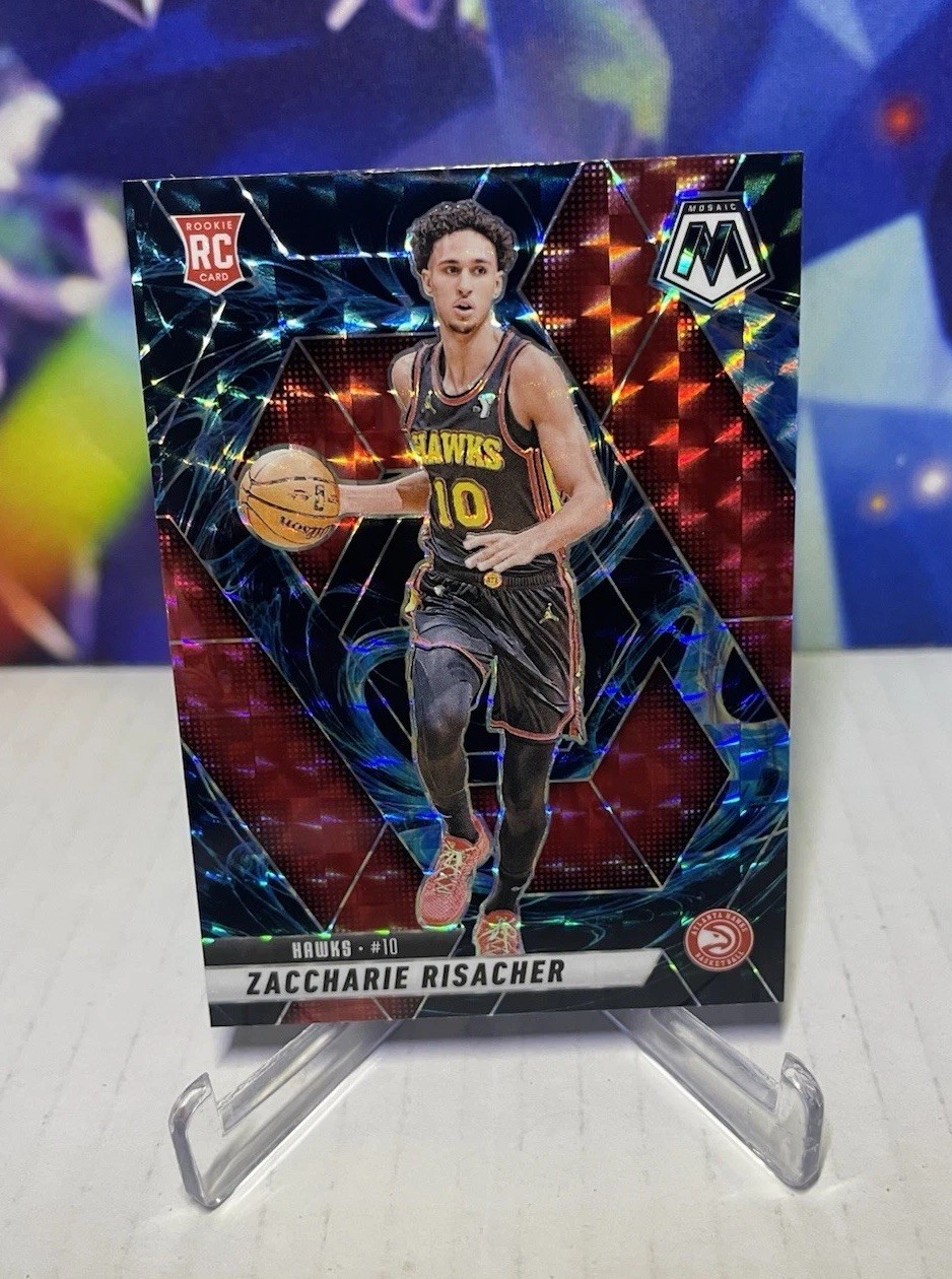 2024-25 Panini Mosaic Zaccharie Risacher #213 Genesis SSP RC Case Hit