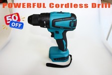 Cordless 1/2" Brushless Hammer Drill & Driver-US Stock-NEW-No Battery