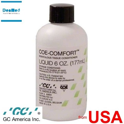 GC Coe-Comfort Tissue Conditioner 1 Qt. Liquid. Self-Curing, Soft Edentul 421324