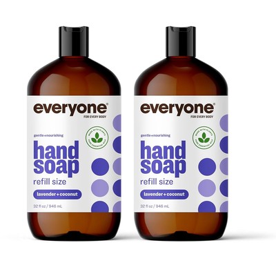 Everyone Liquid Hand Soap, 32 Ounce (Pack of 2), 32 Fl Oz 2) 