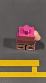 Lego Speed Racer Trixie Minifigure From Set  8161