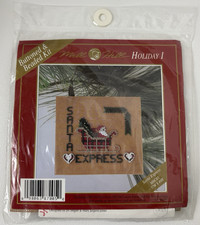 Mill Hill Holiday I Buttoned  Beaded Kit Santa Express MHCB5 NIP X-Mas Ornament