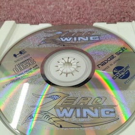 [Rare] Zero Wing PC Engine CD-ROM&sup2; PCE HE SYSTEM From Japan A4816