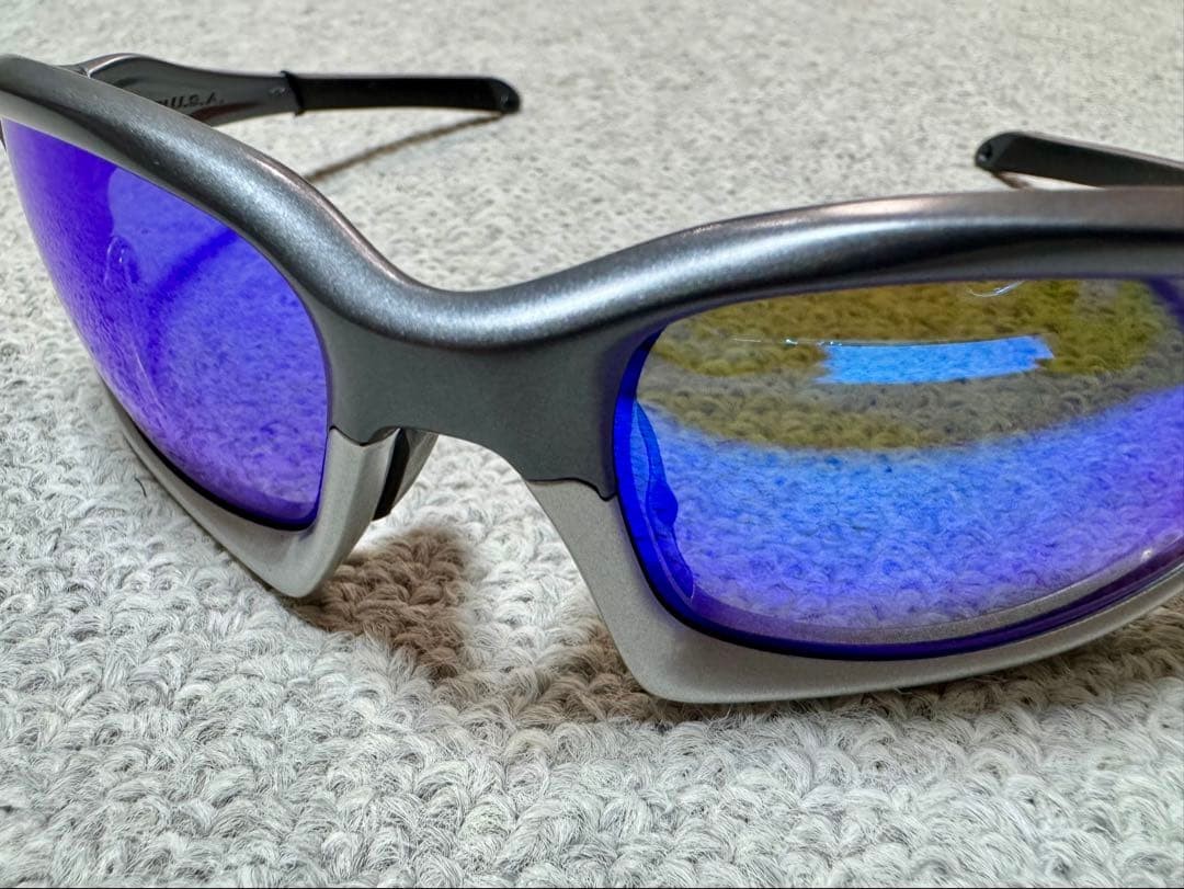 OAKLEY Split Jacket Polarized Sunglasses Gray Sil… - image 8