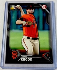 2016 Bowman Draft - Draft Picks Matt Krook #BD-33 Silver /499 (RC)