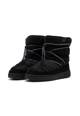 Puma Snowbae Suède Wns Bottes Femmes Chaussures D'Hiver 402175 01 Noir - Photo 1/4