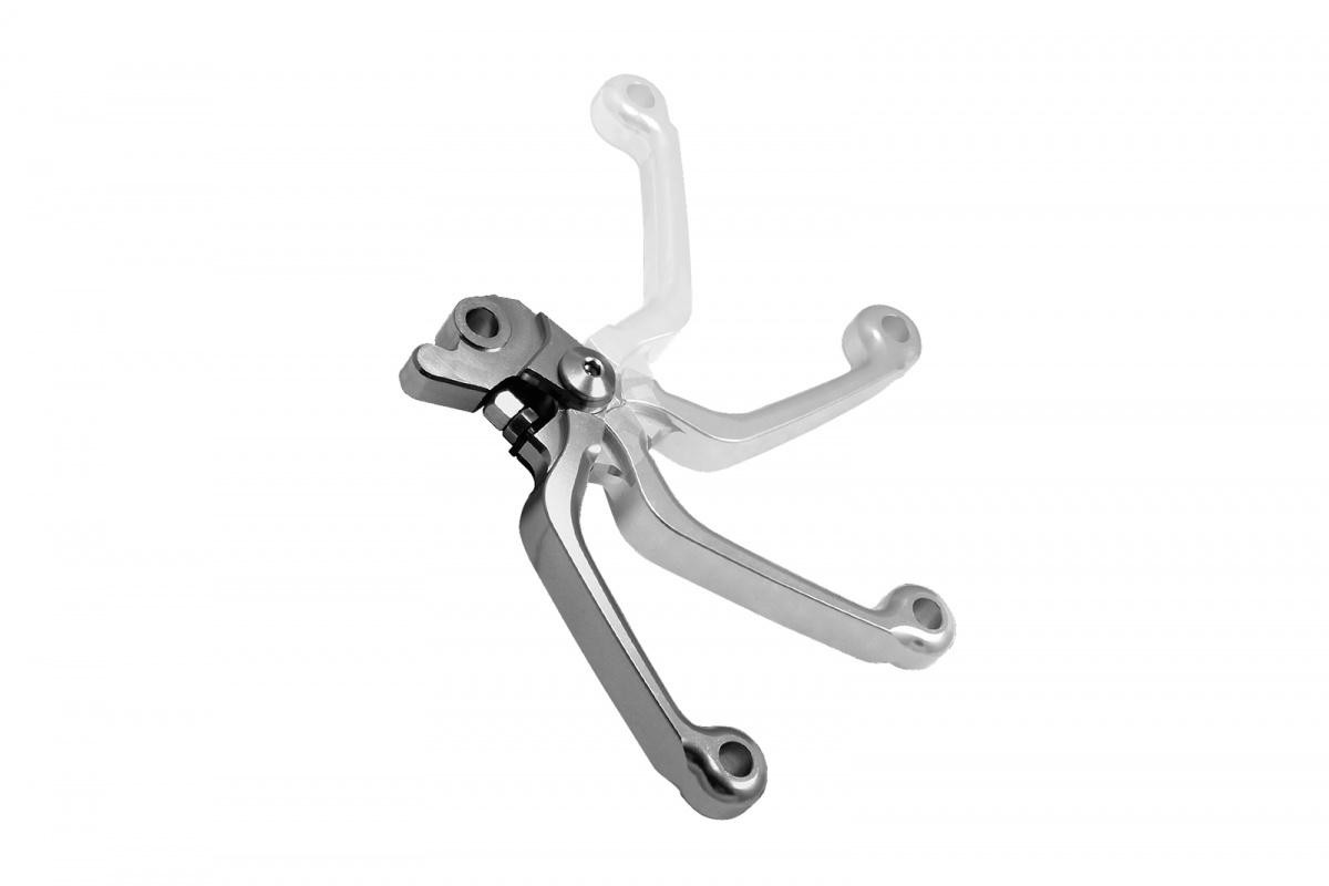 Folding Brake Lever Brake Fits Suzuki Rm 125 250 96-03 Gray