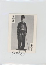 1969 Globe Imports Playing Cards Gas Station Issue Charlie Chaplin #AS 0w6