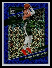 Donte DiVincenzo Milwaukee Bucks 2021-22 Donruss Optic #90 Blue Velocity