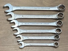 S-K LECTROLITE Combination Wrench Set of 6 Wrenches 3/8" to 11/16" SK S&K Tools