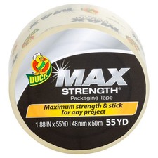 Clear Packing Tape 1.88 Inch x 55 Yards Strong Adhesive Shipping Packaging